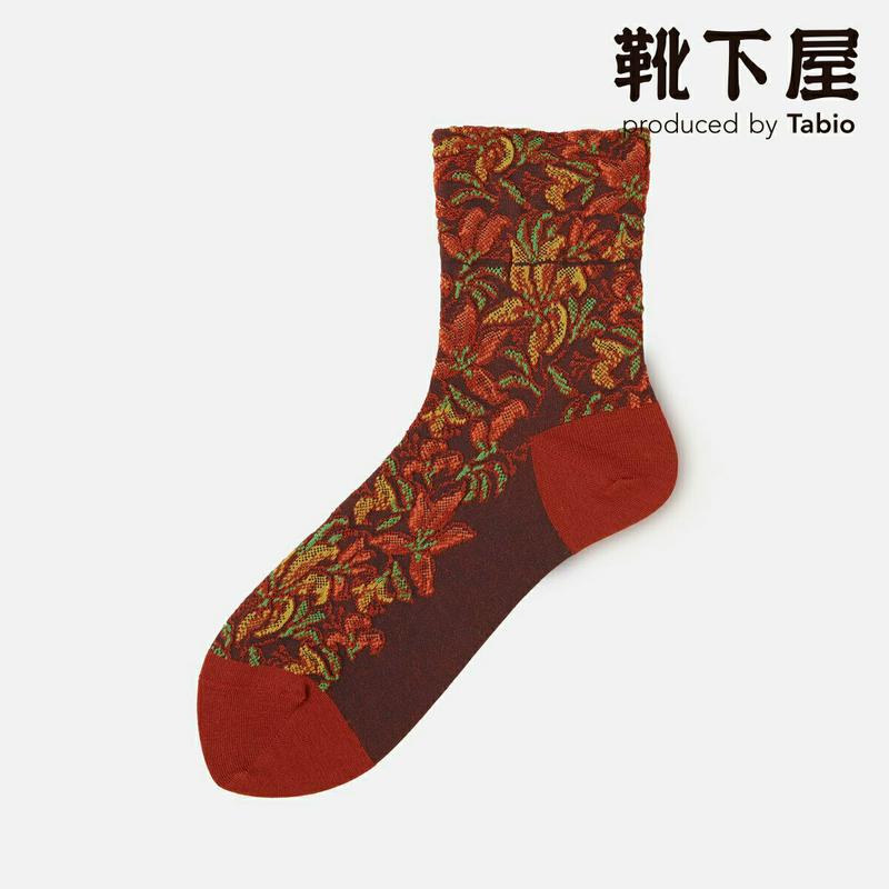 【全品送料無料★〜6/11 23:59迄】【あす楽】【Tabio】 フロート 花柄 ショートソックス / 靴下屋 靴下 タビオ くつ下 ショート レディース 日本製