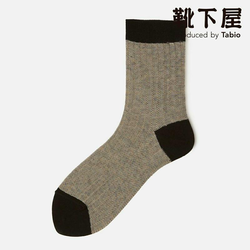 【あす楽】【Tabio】 杢風リブ ショートソックス / 靴下屋 靴下 タビオ くつ下 ショート レディース 日本製 1912k