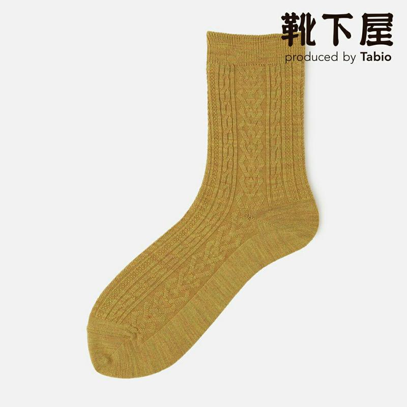 【あす楽】【Tabio】 毛混 リンクスダイヤ柄 ショートソックス / 靴下屋 靴下 タビオ くつ下 ショート レディース 日本