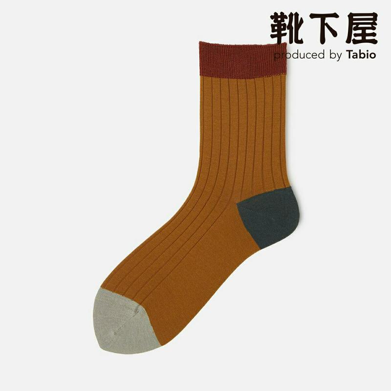 【あす楽】【Tabio】 3面切替8×2リブショートソックス / 靴下屋 靴下 タビオ くつ下 ショート レディース 日本製 2212ka