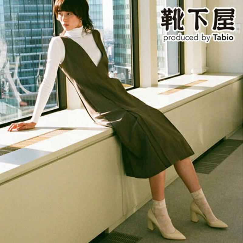 【全品送料無料★〜6/11 23:59迄】【あす楽】【Tabio】 綿フロートロークルー / 靴下屋 靴下 タビオ くつ下 ショート レディース 日本製