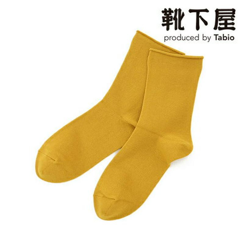 【あす楽】【Tabio】 スウェードタッチロールソックス / 靴下屋 靴下 タビオ くつ下 ショート レディース 日本製