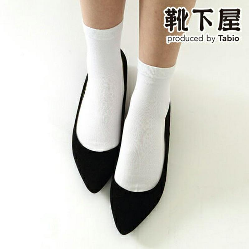 【全品送料無料★〜12/26 23:59迄】【あす楽】【Tabio】 綿ベタソックス24〜26cm / 靴下屋 靴下 タビオ くつ下 ショート レディース 日本製 2112ka
