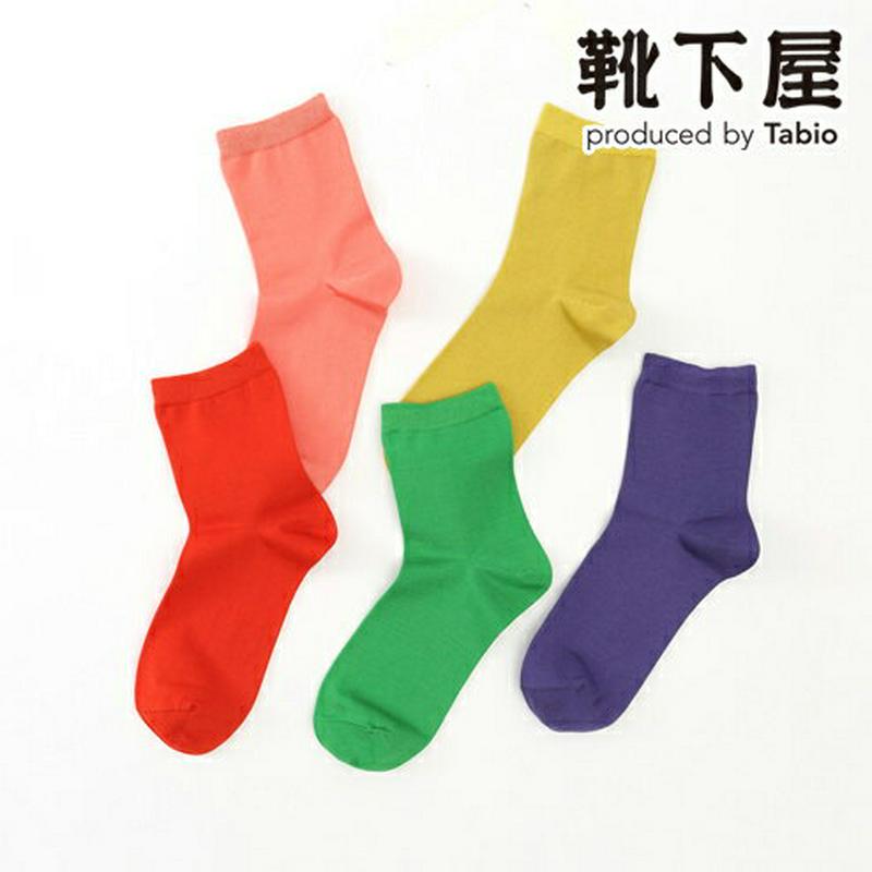 【全品送料無料★〜12/26 23:59迄】【あす楽】【Tabio】 綿ベタソックス / 靴下屋 靴下 タビオ くつ下 レディース 日本製 2112ka