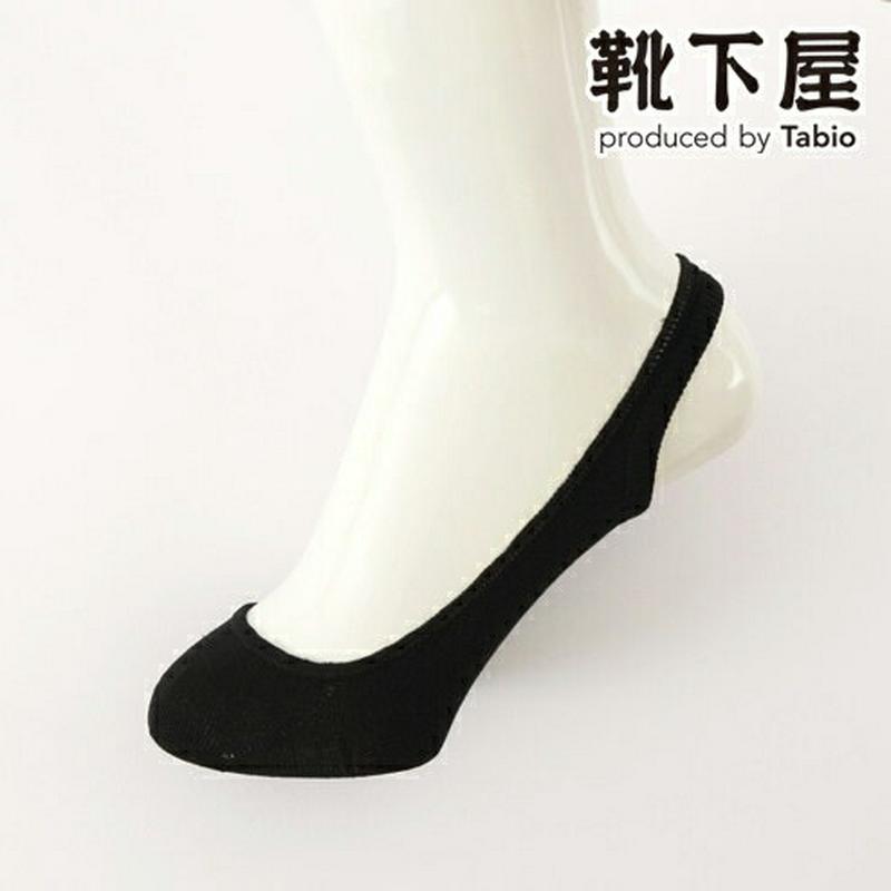 【全品送料無料★～6/11 23:59迄】【公式 Tabio】 デオセル 引っ掛け カバーソックス / 靴下屋 靴下 タビオ くつ下 カバー フットカバー 浅め 消臭 消臭靴下 デオドラント 吸水 速乾 レディース 黒 日本製