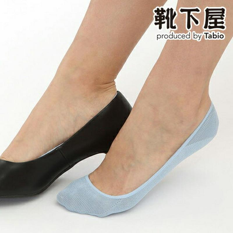 【あす楽】【Tabio】 無地カバーソックス 24〜26cm / 靴下屋 靴下 タビオ くつ下 カバー フットカバー レディース 大きいサイズ L 日本製
