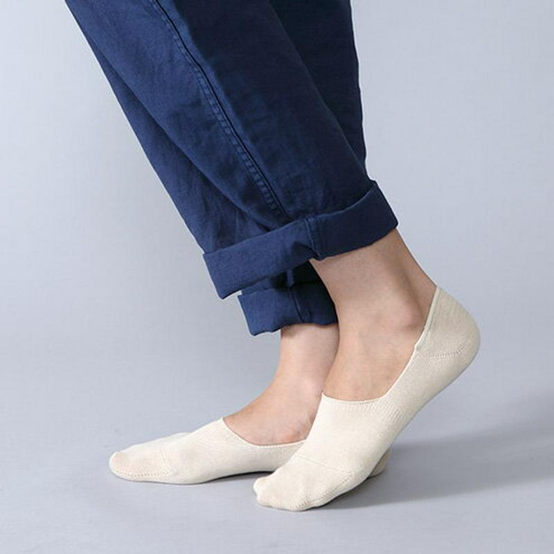 【あす楽】【Tabio】 オーガニックコットンカバーソックス パープル / 靴下屋 靴下 タビオ くつ下 レディース 日本製 ¬¬