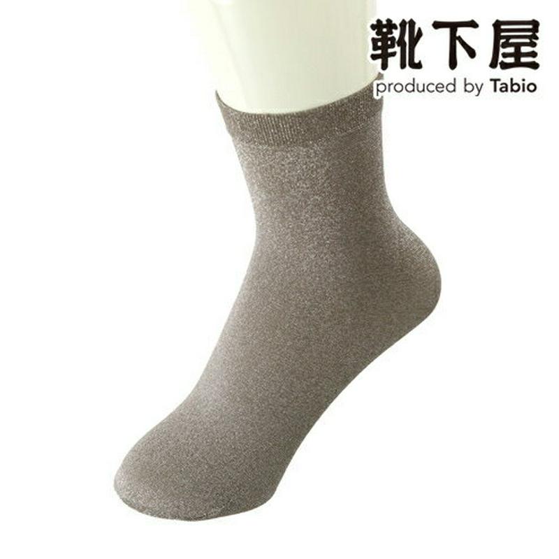 【あす楽】【靴下屋】 60デニール ラメソックス / 靴下 タビオ Tabio くつ下 ショート レディース 日本製