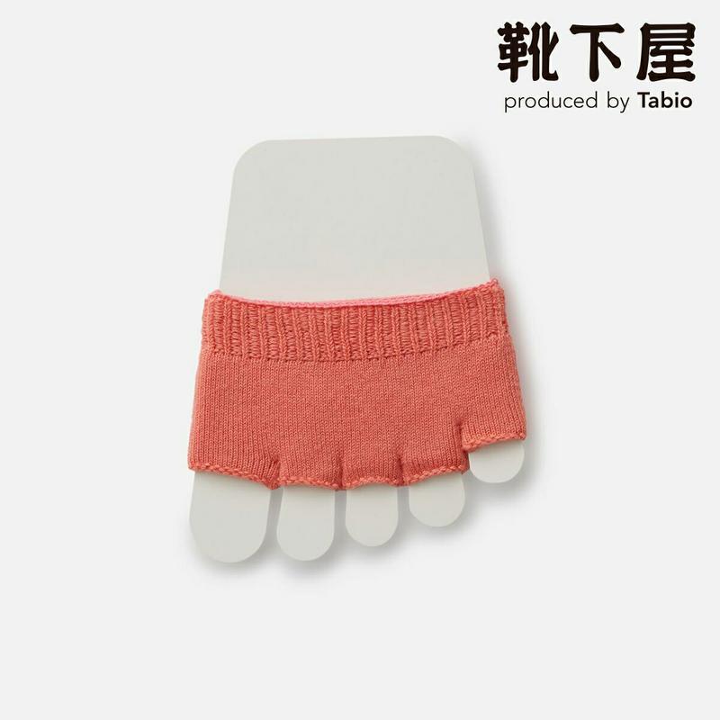 【あす楽】【靴下屋】 指切 ハーフ 五本指 / 靴下 タビオ Tabio くつ下 つま先なし サンダルソックス サンダル用 5本指 パーツソックス フィンガーレス レディース 日本製