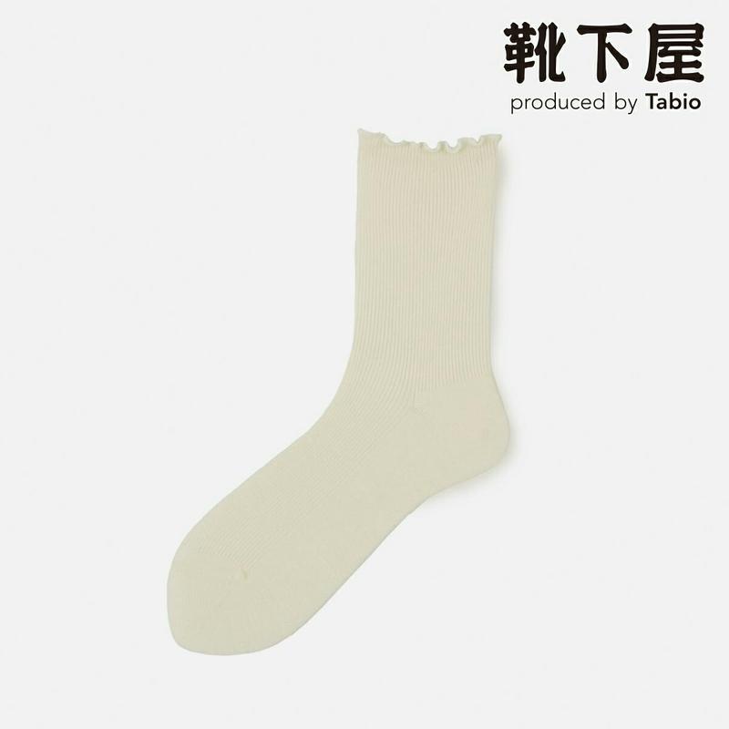 【全品送料無料★〜12/26 23:59迄】【あす楽】【靴下屋】 毛混1×1リブルーズソックス / 靴下 タビオ Tabio くつ下 クルー ルーズ 毛混 レディース 日本製 2112ka