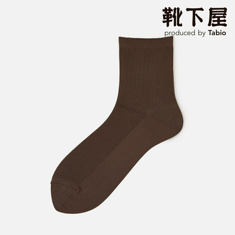 【あす楽】【靴下屋】 ドライ ナイロン リブ ショートソックス / 靴下 タビオ Tabio くつ下 ショート レディース 日本製