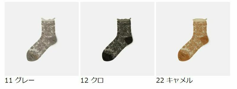 【あす楽】【靴下屋】 ラメレース柄 ショートソックス / 靴下 タビオ Tabio くつ下 ショート レディース 日本製 191