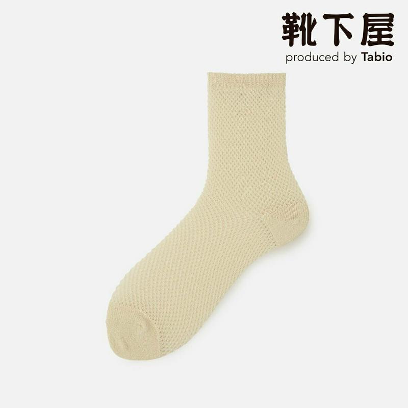 【あす楽】【靴下屋】 ローゲージ メッシュ ショートソックス / 靴下 タビオ Tabio くつ下 ショート レディース 日本製