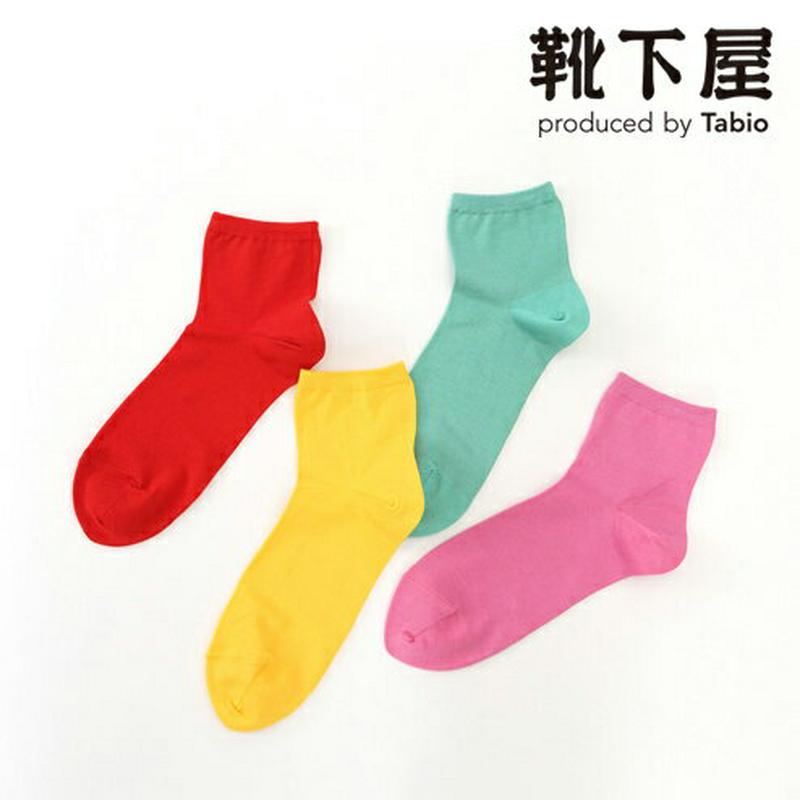 【あす楽】【靴下屋】 デオドラントハイゲージベタショートソックス / 靴下 タビオ Tabio くつ下 レディース 日本製 2206ka