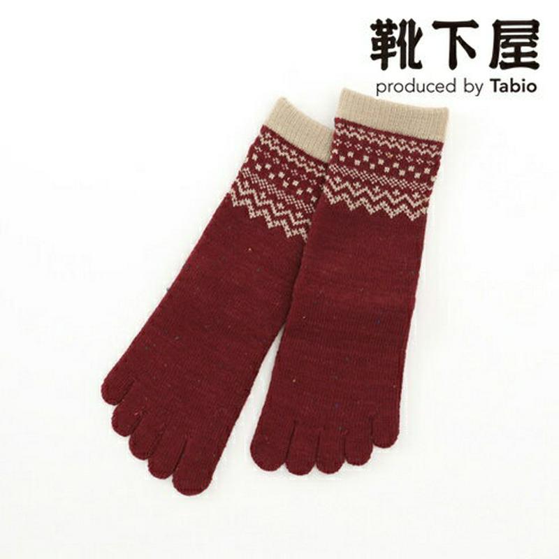 【あす楽】【靴下屋】 足首ノルディックJQ五本指ソックス / 靴下 タビオ Tabio くつ下 ショート 5本指 五本指 5本指
