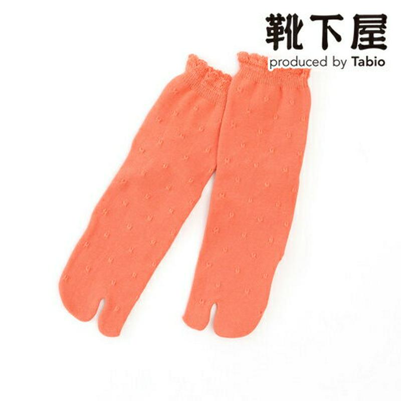 【あす楽】【靴下屋】 足袋タックフリルショートソックス / 靴下 タビオ Tabio くつ下 レディース 足袋靴下 たび 日本製 2206ka