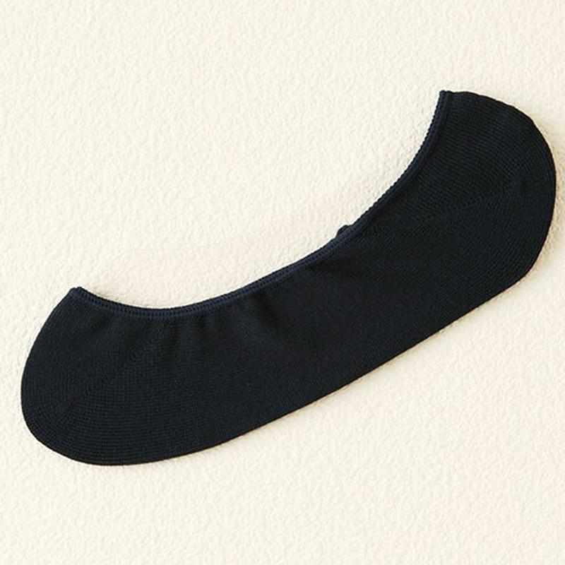 【あす楽】【靴下屋】 ドライな消臭カバーソックス24〜26cm コン 紺 ネイビー / 靴下 タビオ Tabio くつ下 レディース 日本製 ¬¬