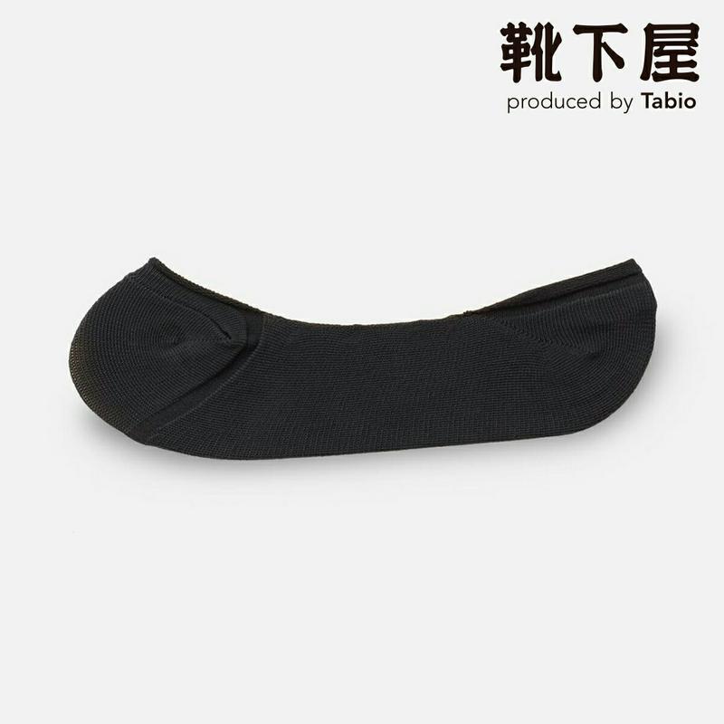 【全品送料無料～6/26 09:59迄】【あす楽】【公式 靴下屋】 脱げないを追及した グッドヒール カバー L寸 24～26cm / 靴下 タビオ Tabio くつ下 カバーソックス フットカバー レディース 大きいサイズ L 黒 日本製
