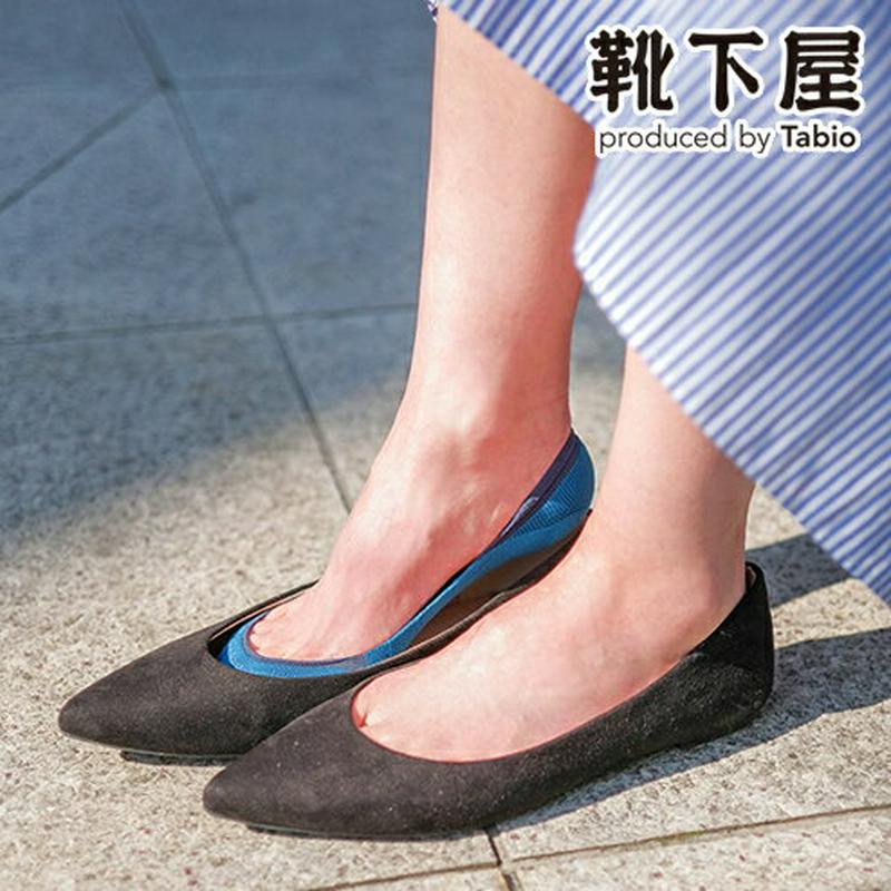 【全品送料無料～6/26 09:59迄】【あす楽】【公式 靴下屋】 極浅 脱げないを追求した グッドヒール カバー / 靴下 タビオ Tabio くつ下 カバーソックス 脱げにくい フットカバー レディース 黒 日本製