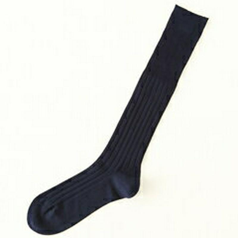 【あす楽】【Tabio MEN】 9×2ビジネスロングホーズ（ハイソックス）27〜29cm ノウコン 紺　ネイビー / 靴下屋 靴下 タビオ Tabio くつ下 メンズ 日本製 父の日 ¬¬