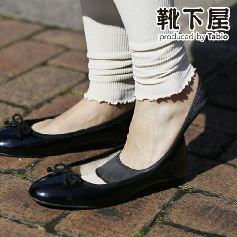 【全品送料無料～6/26 09:59迄】【あす楽】【公式 靴下屋】 ドライな カバーソックス（浅め）22～24cm / 靴下 タビオ Tabio くつ下 レディース フットカバー 浅め 吸水速乾 黒 日本製
