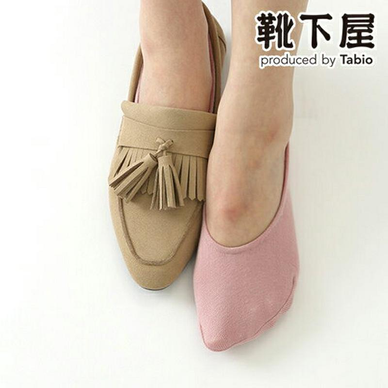 【あす楽】【靴下屋】 綿素材の無地カバーソックス / 靴下 タビオ Tabio くつ下 レディース フットカバー 日本製 2106ka
