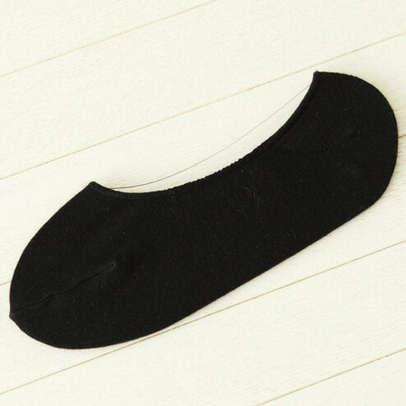 【全品送料無料★〜6/11 23:59迄】【あす楽】【靴下屋】 綿素材の無地カバーソックス クロ 黒 ブラック / 靴下 タビオ Tabio くつ下 レディース 日本製 ¬