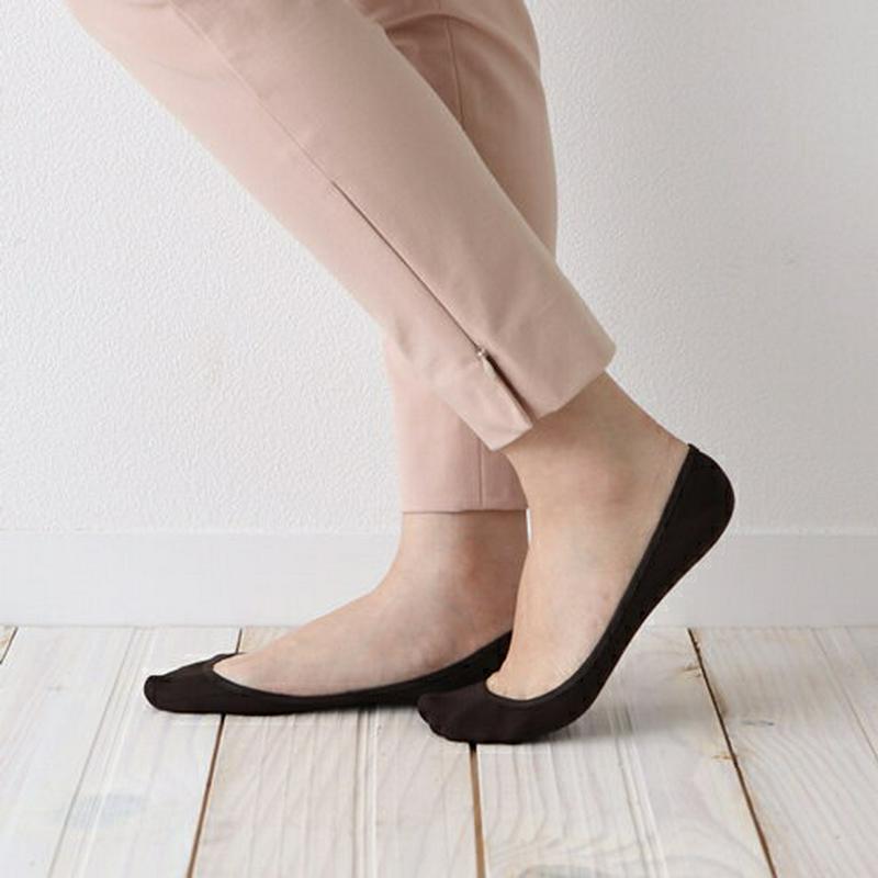 【あす楽】【靴下屋】 ドライなカバーソックス24〜26cm クロ 黒 ブラック / 靴下 タビオ Tabio くつ下 レディース 日本製 ¬¬