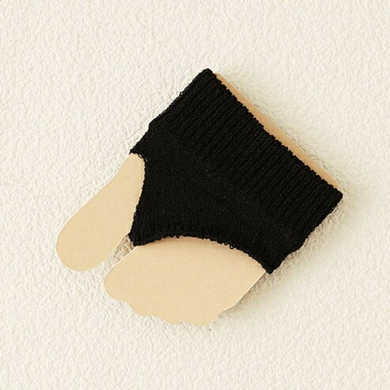 【あす楽】【靴下屋】 無地トングタイプ クロ 黒 ブラック / 靴下 タビオ Tabio くつ下 レディース 日本製 ¬¬