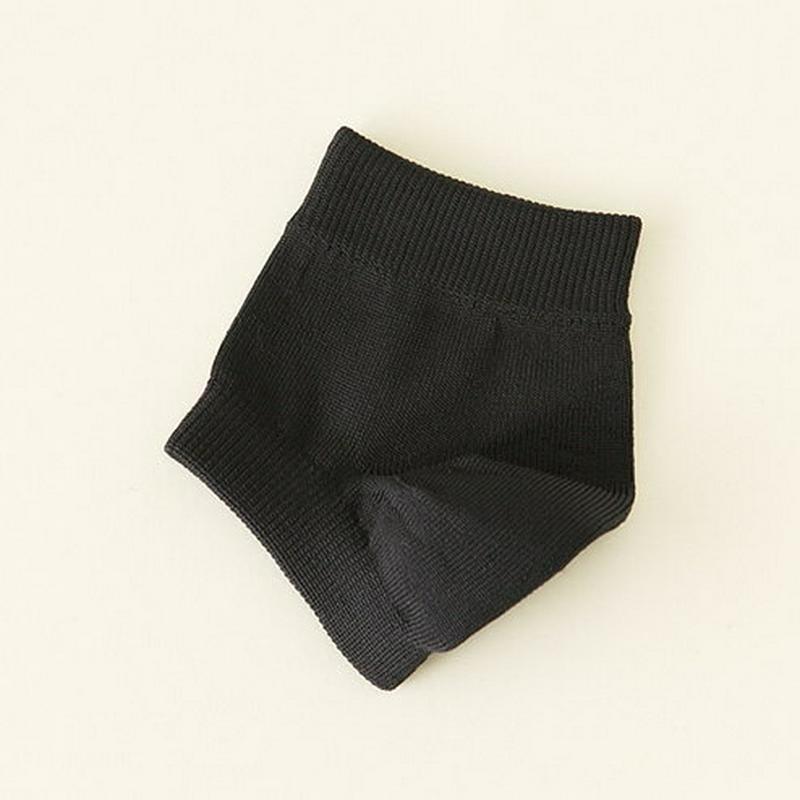 【あす楽】【靴下屋】 トウレスかかとカバー チャコールグレー グレー 灰色 / 靴下 タビオ Tabio くつ下 レディース 日本製 ¬¬