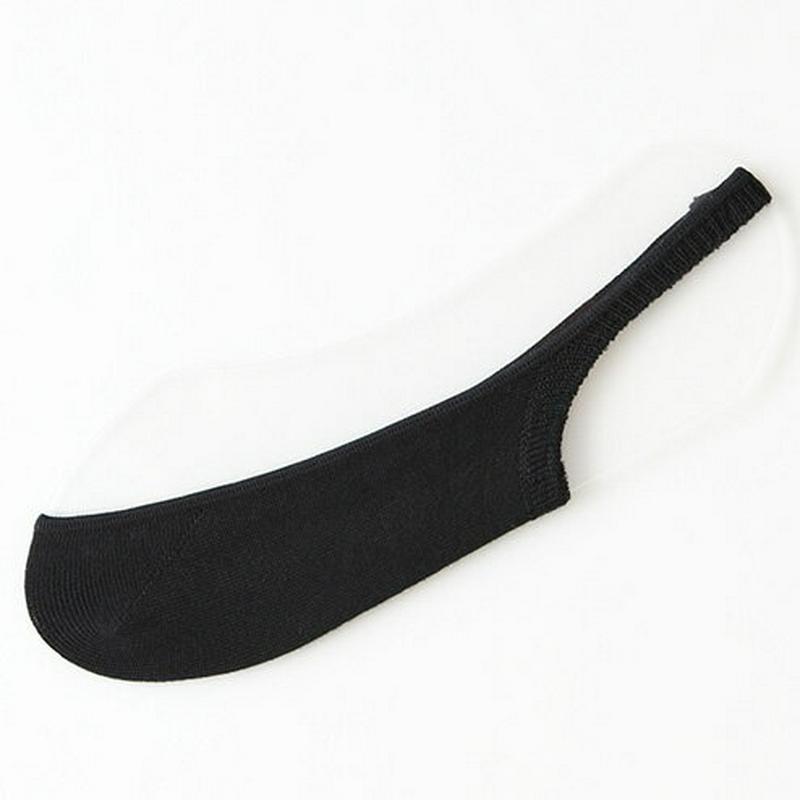 【あす楽】【靴下屋】 バックストラップカバーソックス クロ 黒 ブラック / 靴下 タビオ Tabio くつ下 レディース 日本製 ¬¬