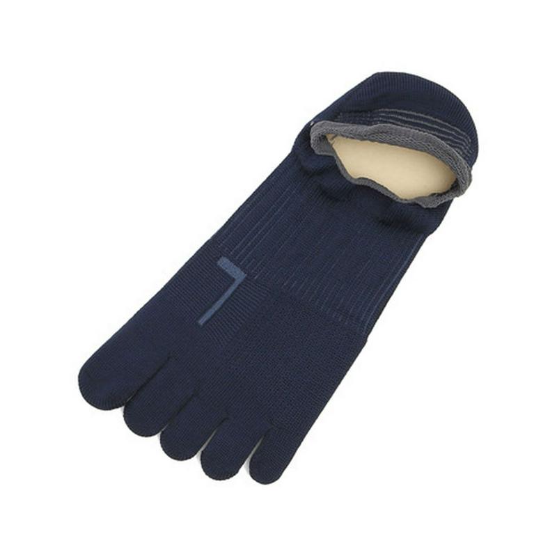 【あす楽】【TABIO SPORTS】 フットパフォーマー5本指ソックス 27〜29cm ネイビー 紺 コン / 靴下屋 靴下 タビオ タビオスポーツ Tabio くつ下 五本指 5本指靴下 五本指靴下 五本指ソックス カバー フットカバー 消臭靴下 デオドラント メンズ 大きいサイズ L 日本製 ¬