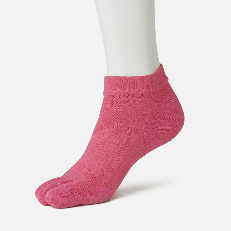 【あす楽】【TABIO SPORTS】 レーシングラン 五本指ソックス オールウェザー ドライ 23.0〜25.0cm キミドリ / 靴下屋 靴下 タビオ タビオスポーツ Tabio くつ下 ショート 5本指 五本指 5本指靴下 五本指靴下 5本指ソックス レディース 日本製 ¬¬
