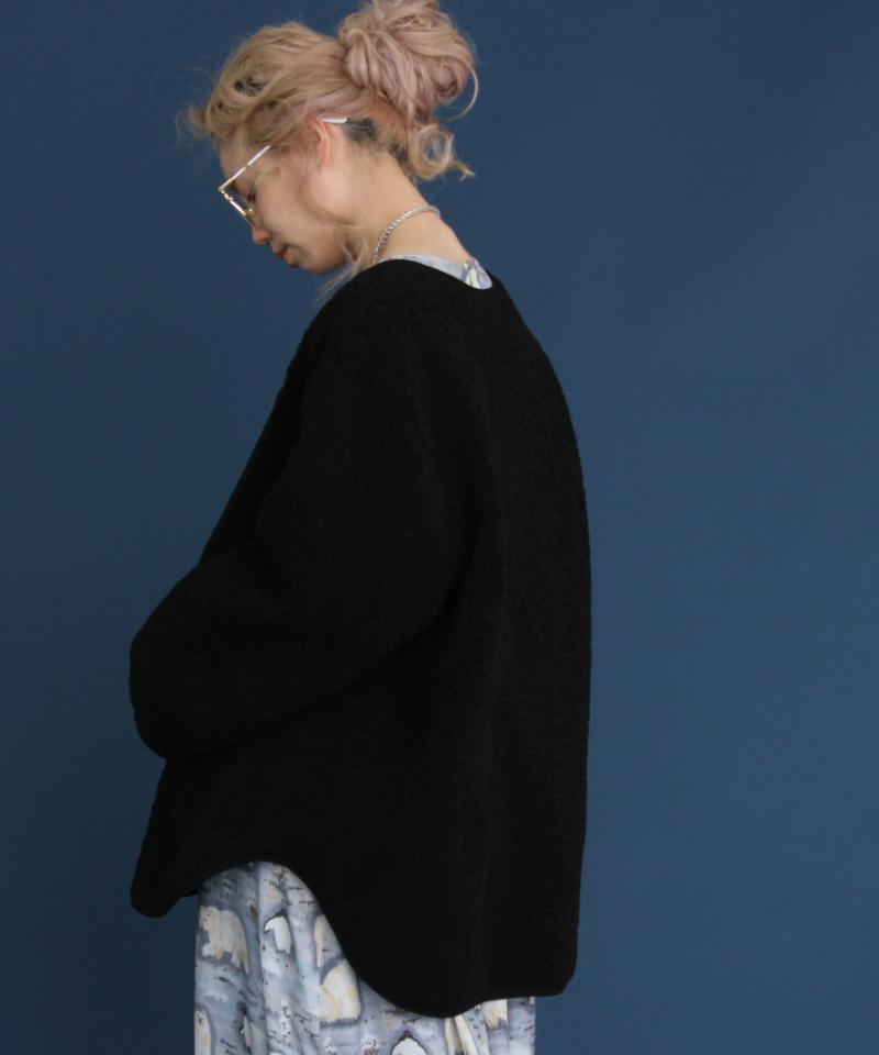 【WEB限定ミニバッグ付き】　eiπe　綿花キルティング 2wayジャケット