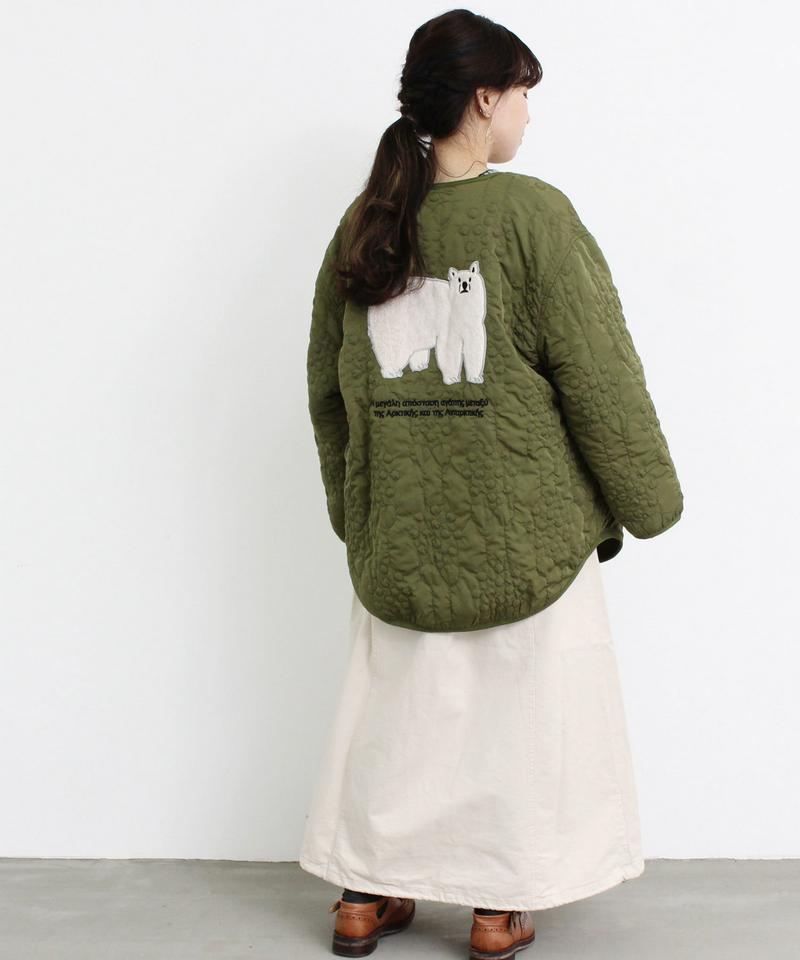 【WEB限定ミニバッグ付き】　eiπe　綿花キルティング 2wayジャケット