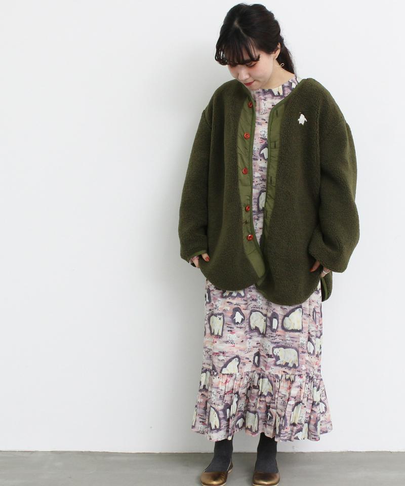 【WEB限定ミニバッグ付き】　eiπe　綿花キルティング 2wayジャケット