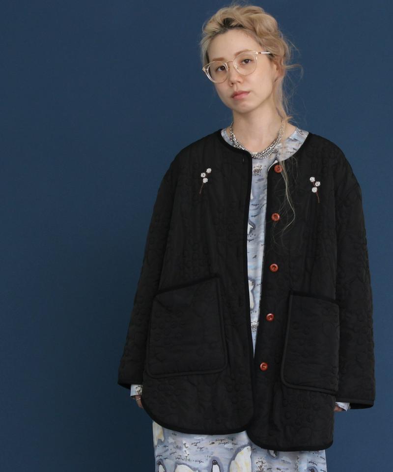 【WEB限定ミニバッグ付き】　eiπe　綿花キルティング 2wayジャケット