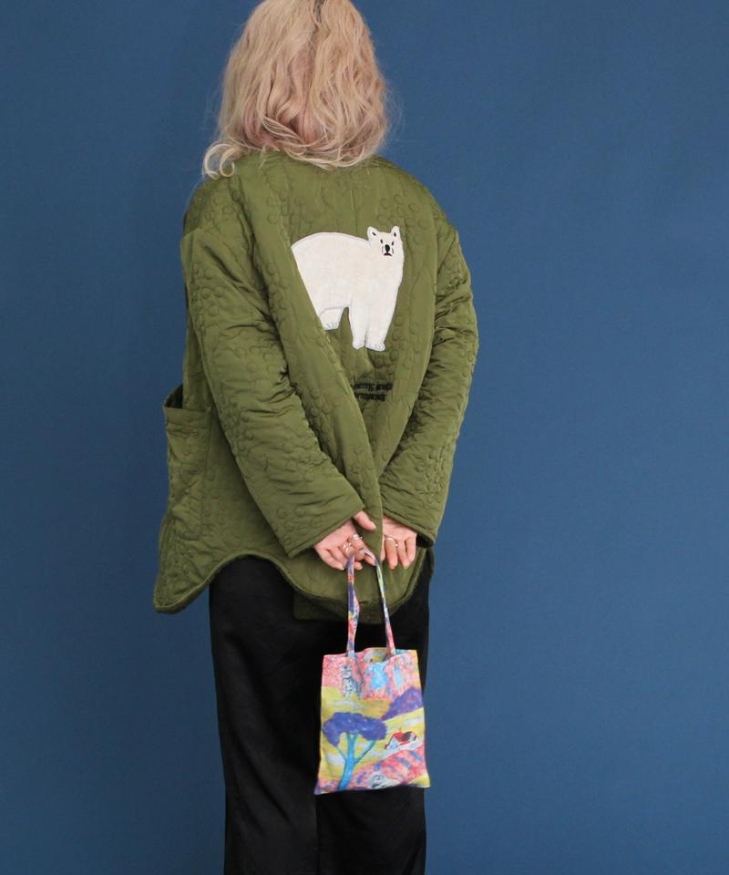 【WEB限定ミニバッグ付き】　eiπe　綿花キルティング 2wayジャケット