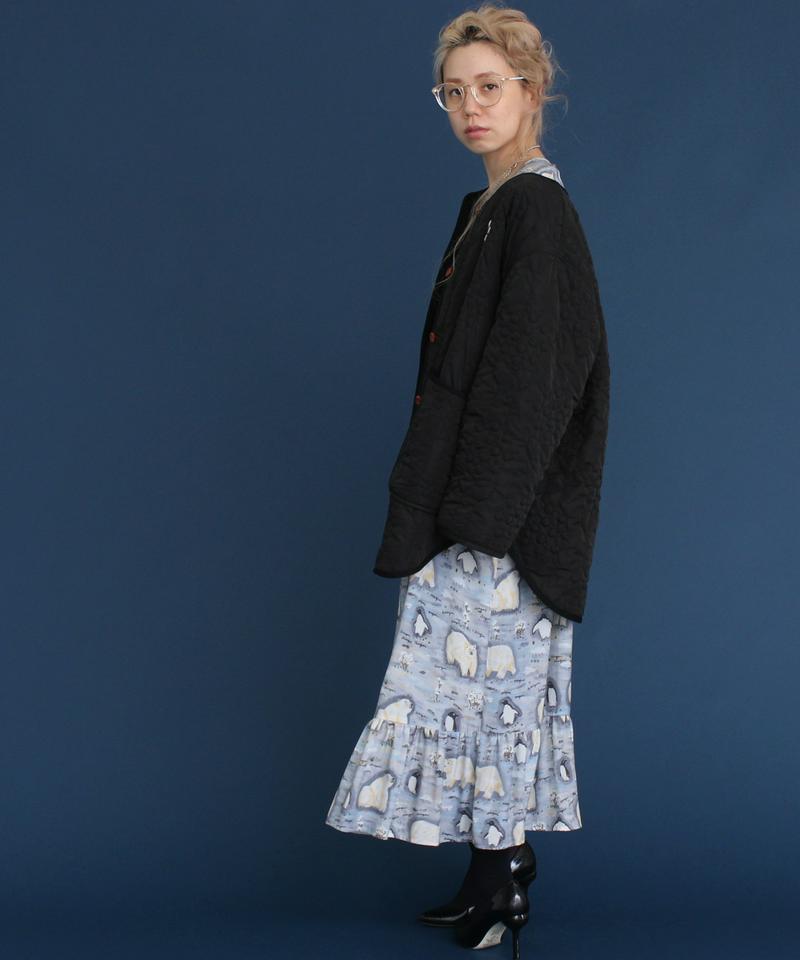 【WEB限定ミニバッグ付き】　eiπe　綿花キルティング 2wayジャケット