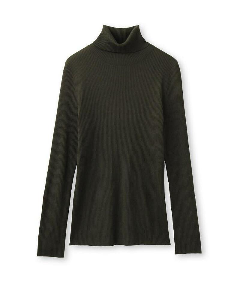 ウールタートルネックプルオーバー