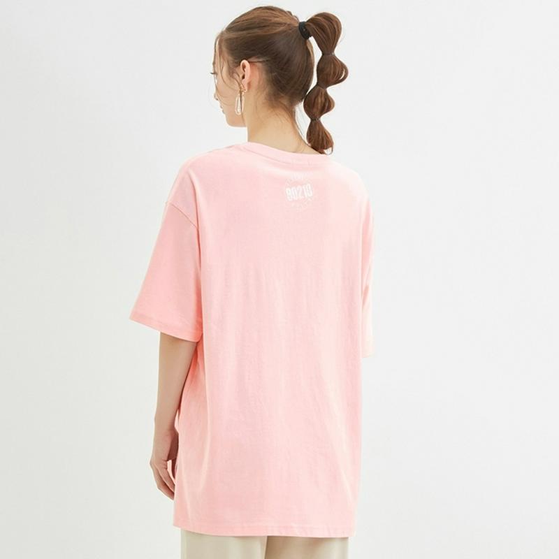 グラフィックT(5分袖)BH，90210B JN+X