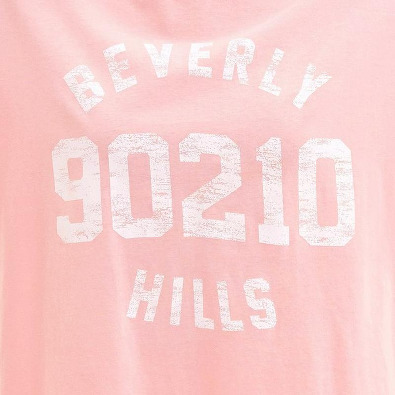グラフィックT(5分袖)BH，90210B JN+X