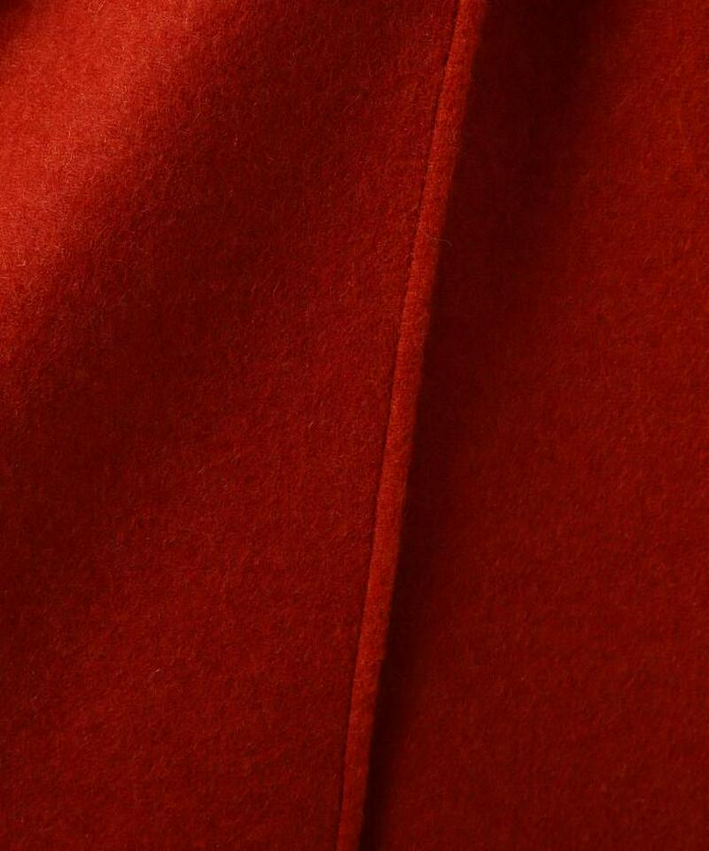 カシミヤ混リバーコート