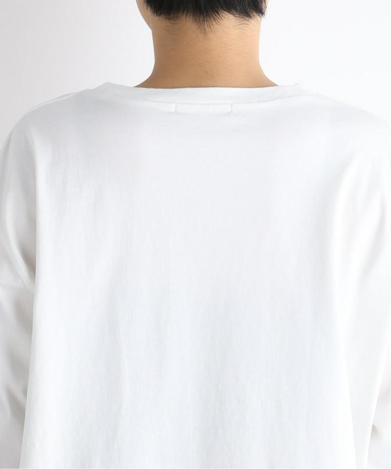 プレミアムコットン ラウンドヘム ロンTee