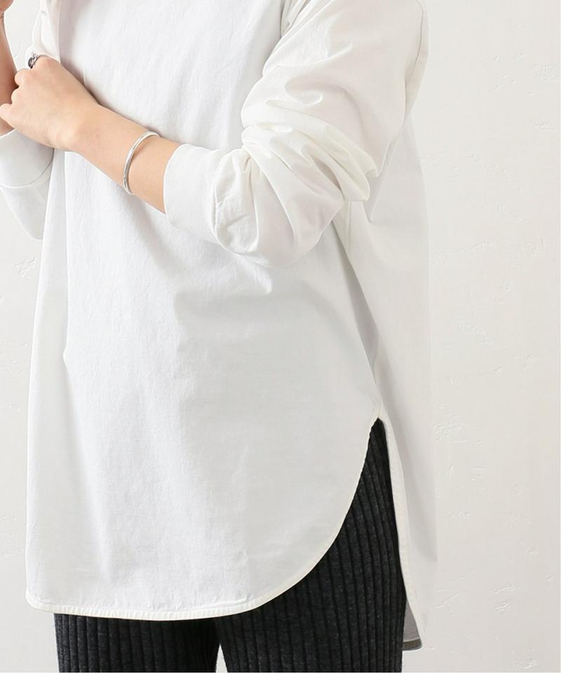プレミアムコットン ラウンドヘム ロンTee