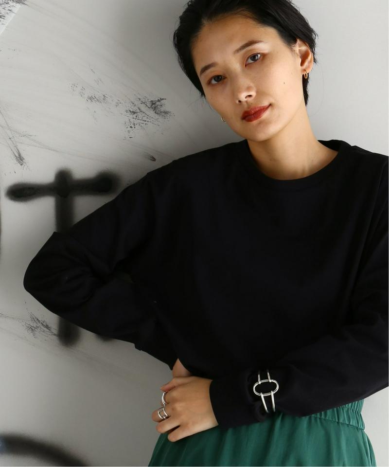 プレミアムコットン ラウンドヘム ロンTee