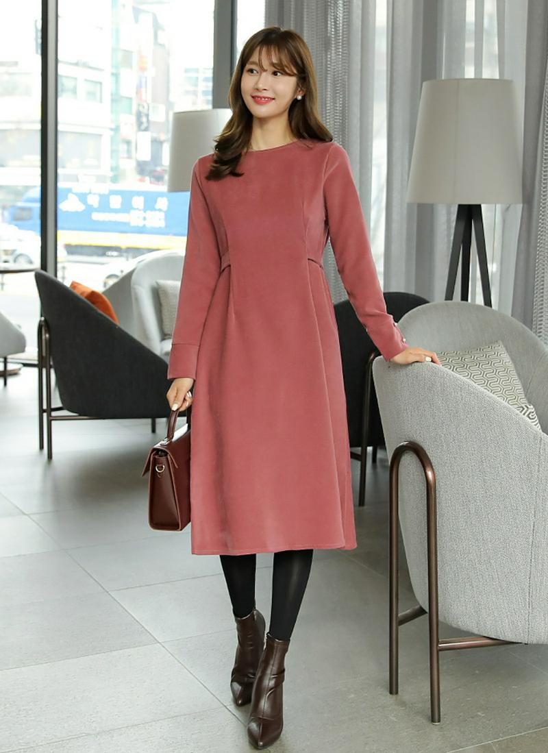 ウエストマークワンピース