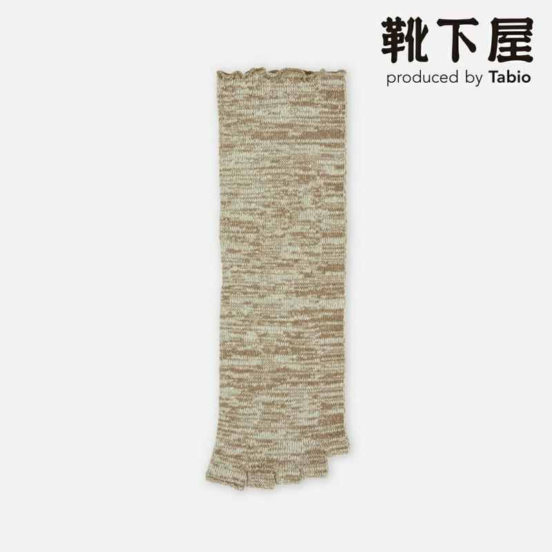 【全品送料無料★〜6/11 23:59迄】【あす楽】【TABIO LEG LABO】 カテキン絹紬糸指切りトレンカ / 靴下屋 靴下 タビオ くつ下 トレンカ レディース 日本製