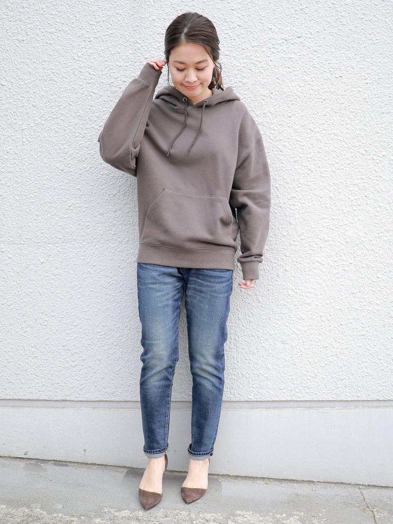 FRUITOFTHELOOM×SHIPS:コットンスウェットフードパーカー◆（SHIPS WOMEN）
