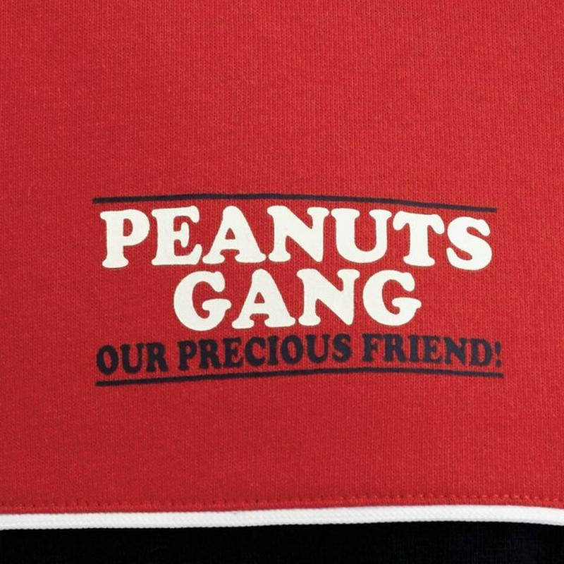 ラガーシャツ(長袖)Peanuts+E
